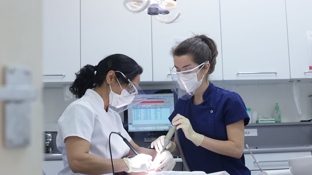 Image of dentists at work